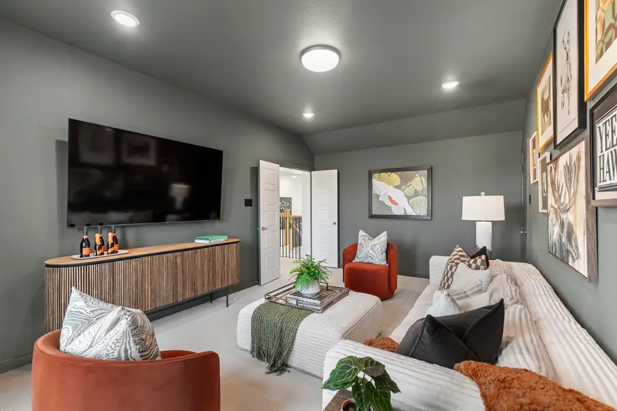 Representative Entertainment Room - some options shown