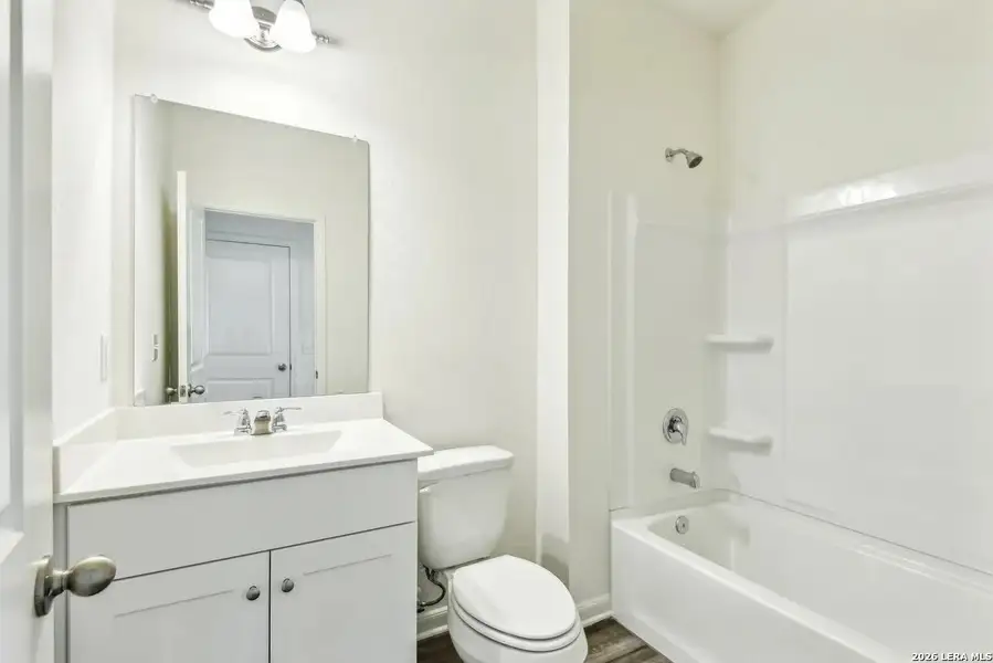 Furnished interior view inside a new home in Sutton Farms, San Antonio (Image 3).