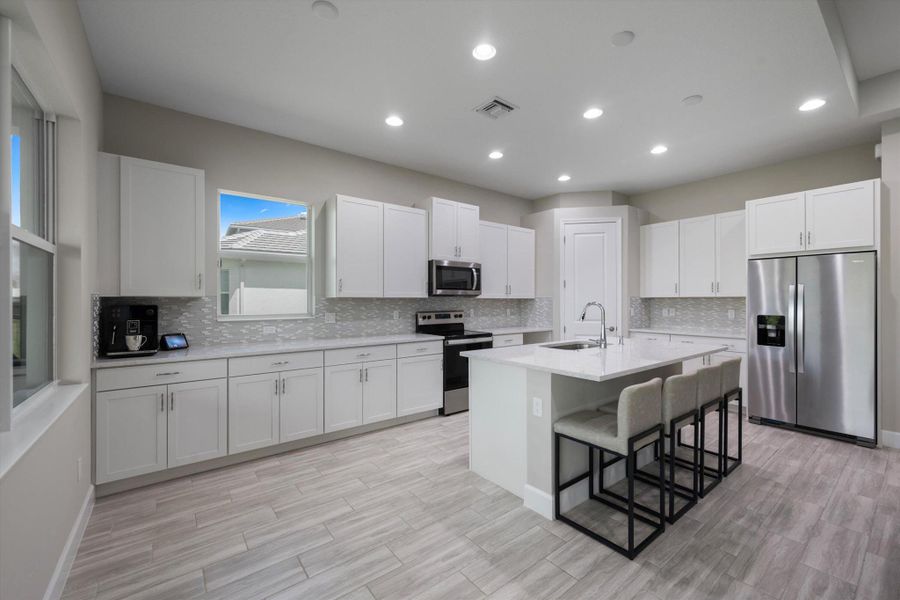 Furnished interior view inside a new home in , Westlake (Image 17).