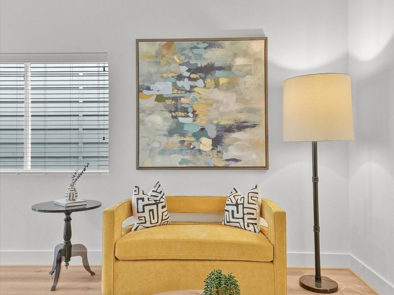 Furnished interior view inside a new home in , Houston (Image 19). Furnished interior view inside a new home in , Houston (Image 19).