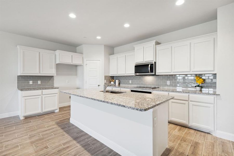 Furnished interior view inside a new home in , Watauga (Image 3).