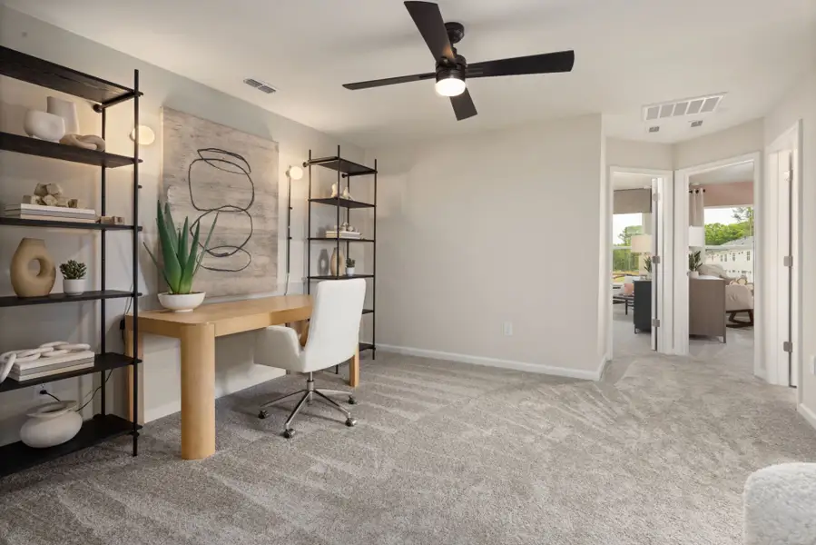 Furnished interior view inside a new home in Everton, Durham (Image 16).
