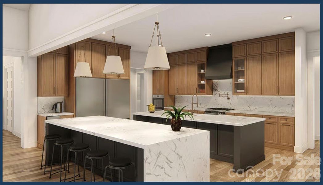 Furnished interior view inside a new home in , Marshville (Image 6).