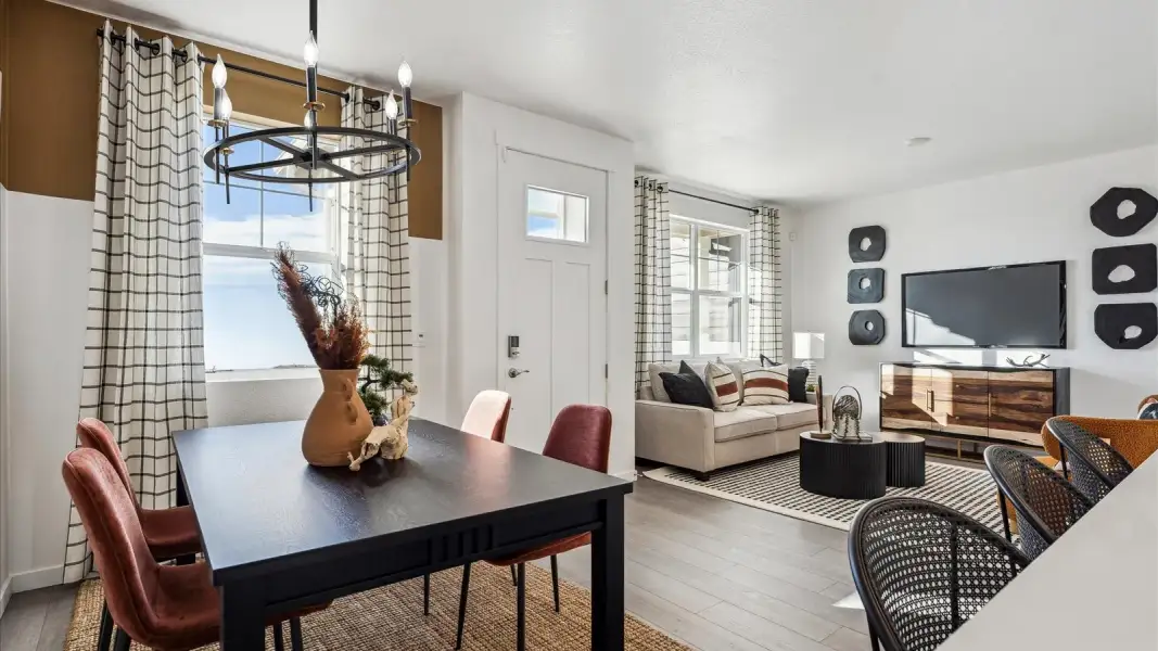 Furnished interior view inside a new home in Villas at Vantage, Berthoud (Image 7).