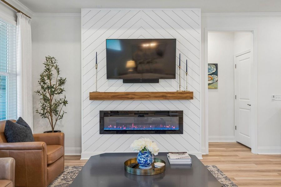 Furnished interior view inside a new home in Del Webb Charleston at Nexton, Summerville (Image 17).