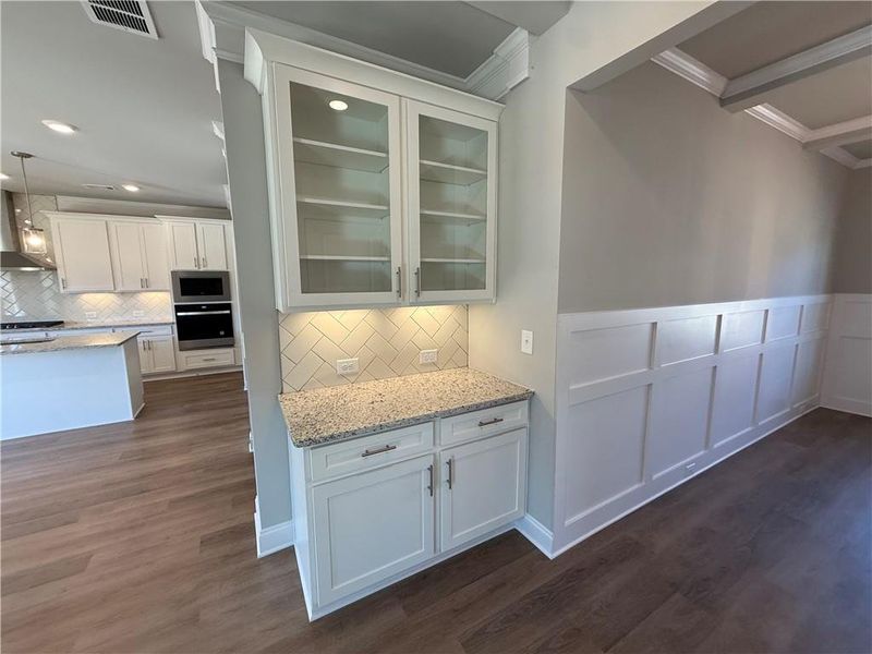 Furnished interior view inside a new home in Hidden Fields, Hoschton (Image 5).