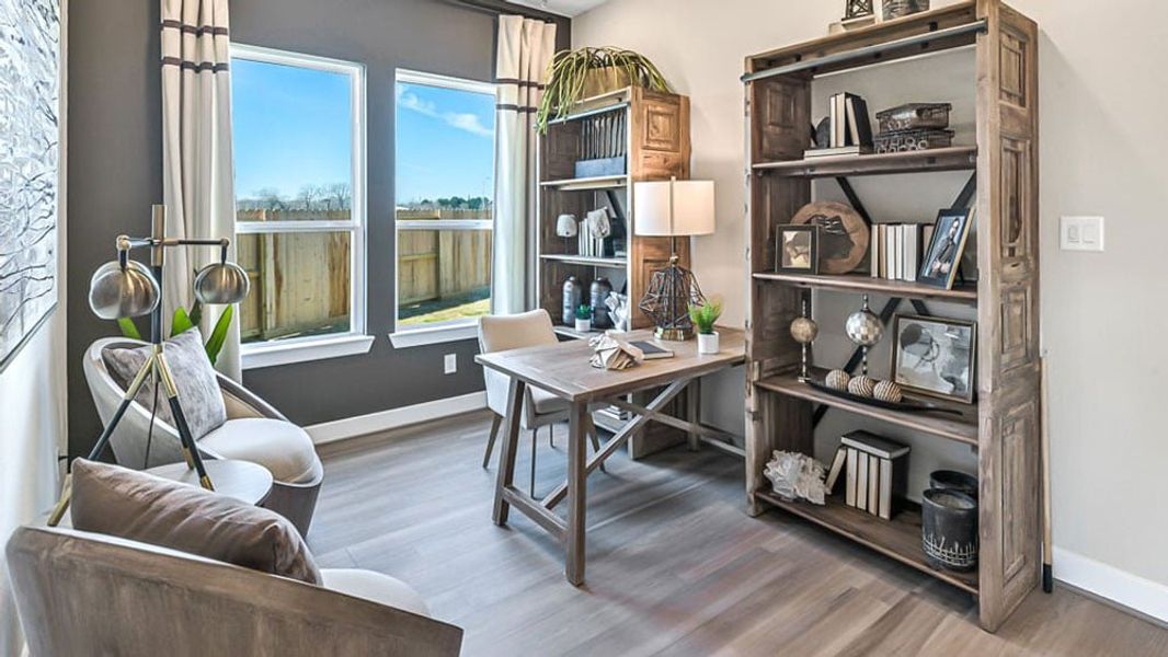 Furnished interior view inside a new home in Trillium, Richmond (Image 6). Furnished interior view inside a new home in Trillium, Richmond (Image 6).