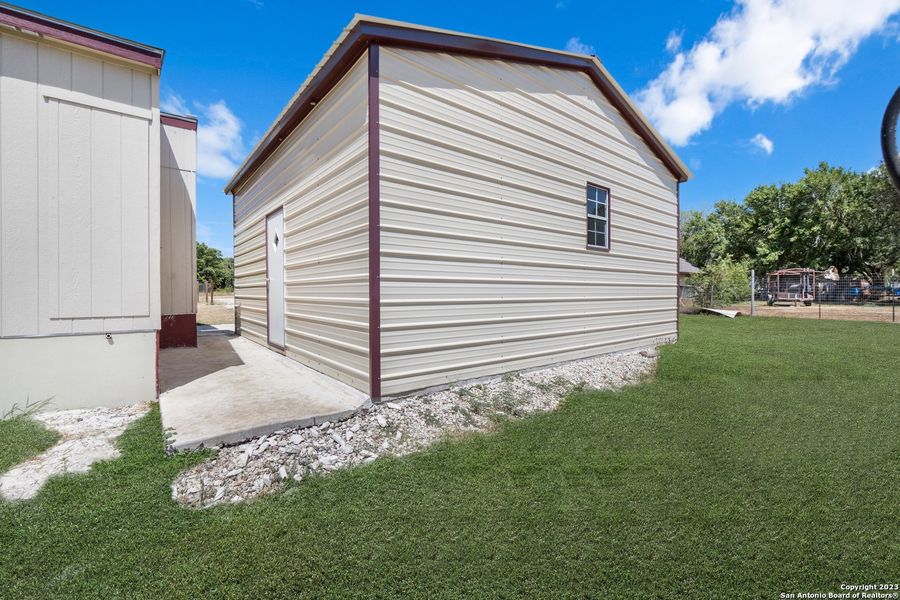 Front exterior of a new home in , Atascosa, TX, highlighting curb appeal (Image 20). Front exterior of a new home in , Atascosa, TX, highlighting curb appeal (Image 20).