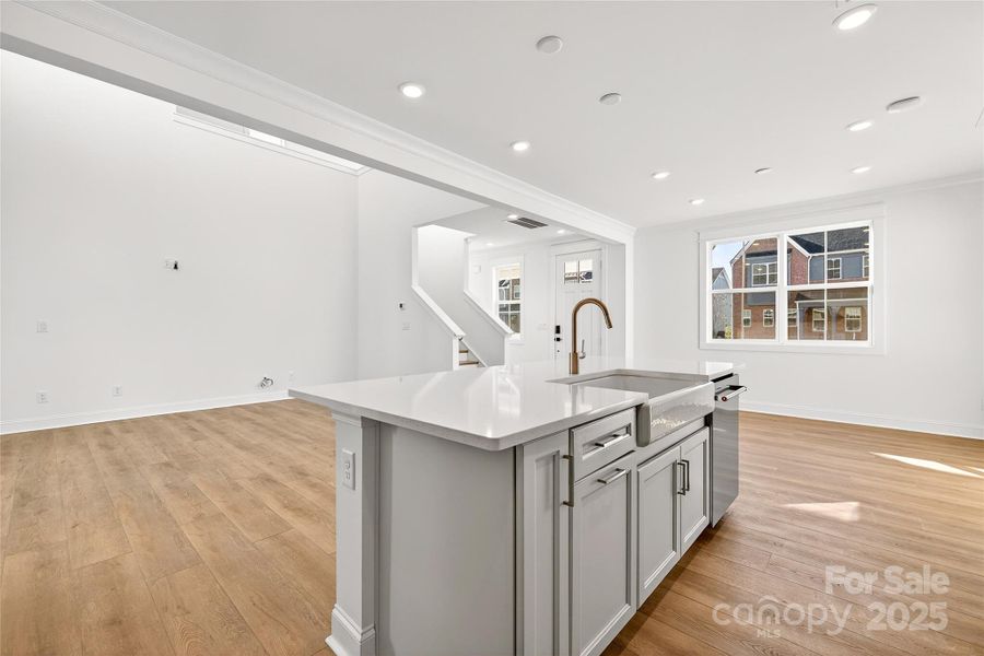 Kitchen and Great Room