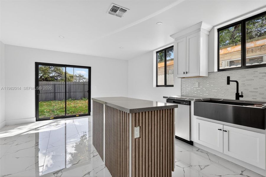 Furnished interior view inside a new home in , Miami (Image 7).