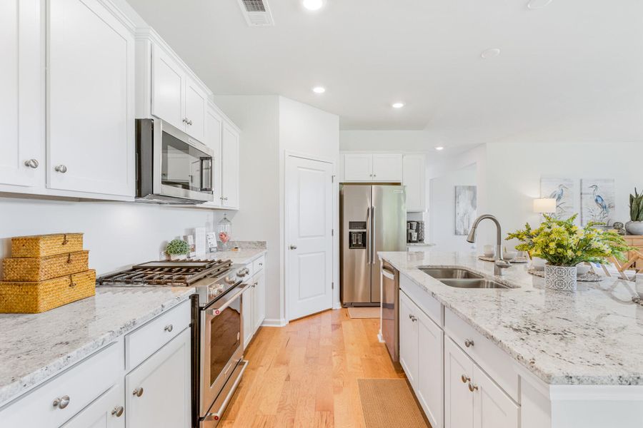 Furnished interior view inside a new home in Rivers Reach, Yemassee (Image 11).