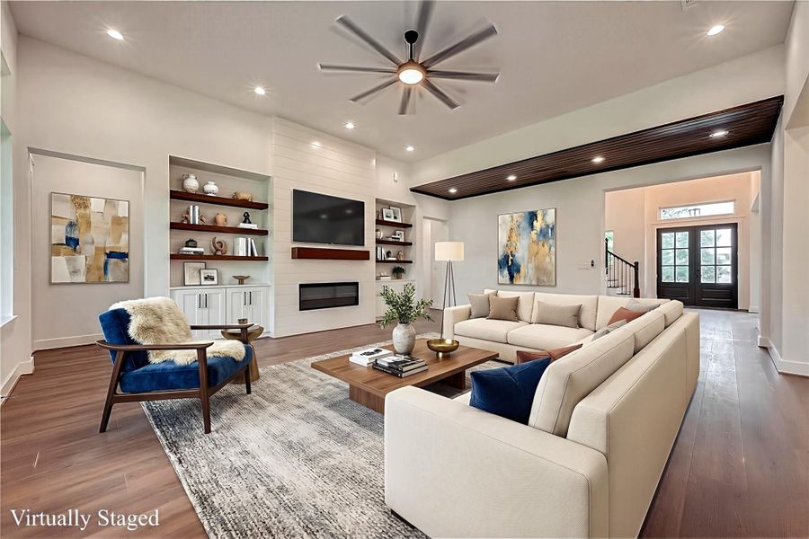 Furnished interior view inside a new home in , Montgomery (Image 3).