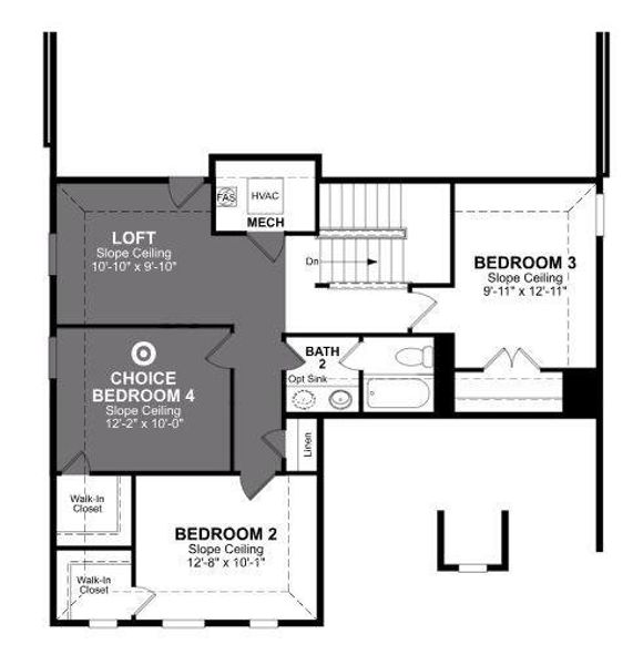 Beazer Homes Wildcat Ranch Cascade Floorplan.