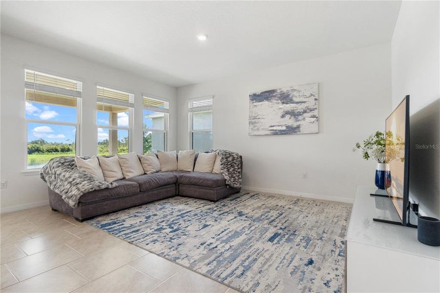 Furnished interior view inside a new home in , Harmony (Image 30).