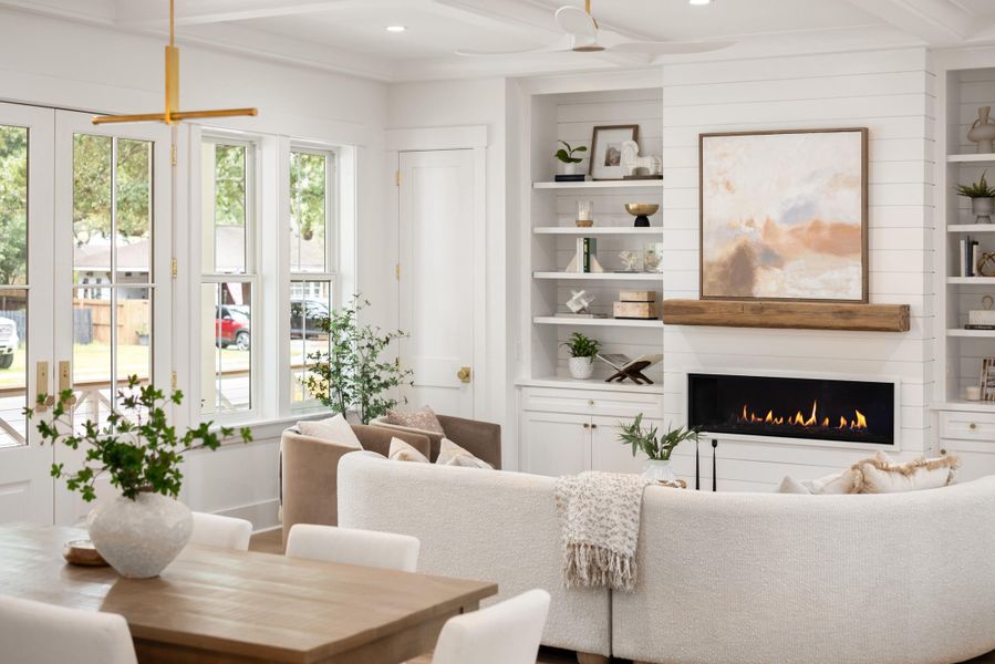 Furnished interior view inside a new home in , Mount Pleasant (Image 74).