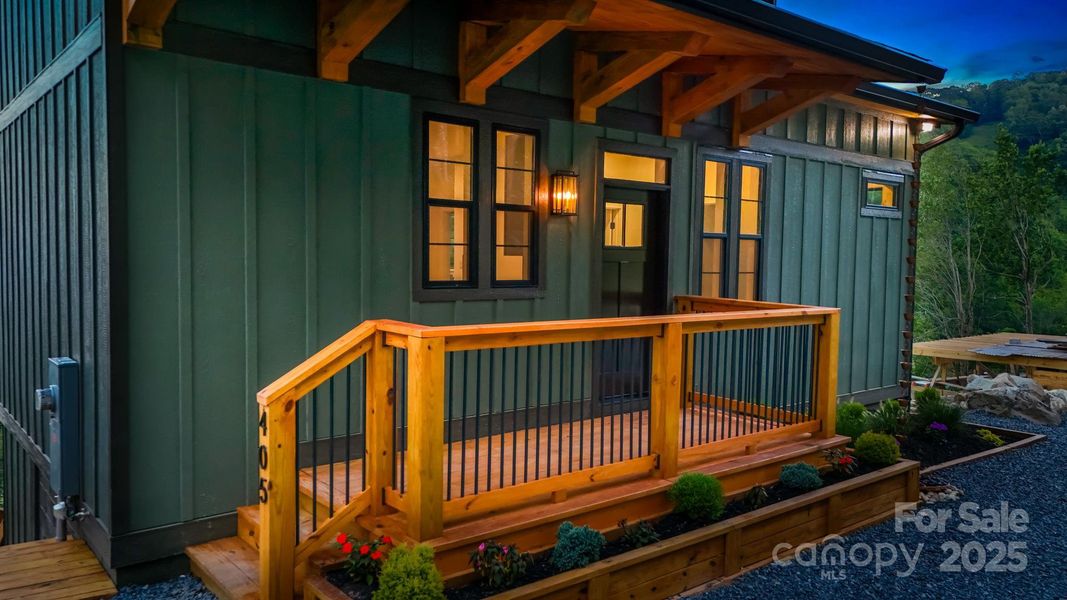 Front exterior of a new home in , Seven Devils, NC, highlighting curb appeal (Image 27). Front exterior of a new home in , Seven Devils, NC, highlighting curb appeal (Image 27).