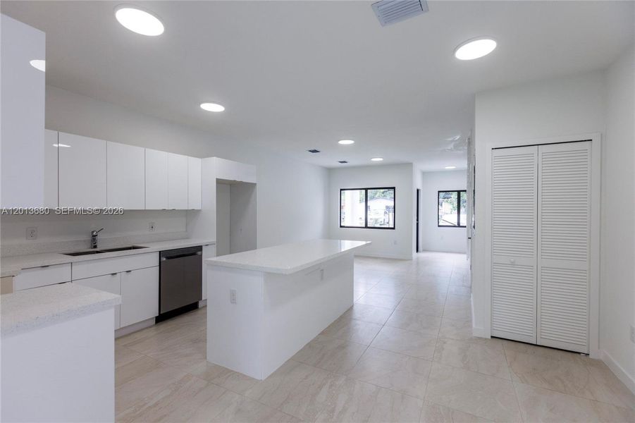 Furnished interior view inside a new home in , Miami (Image 6).