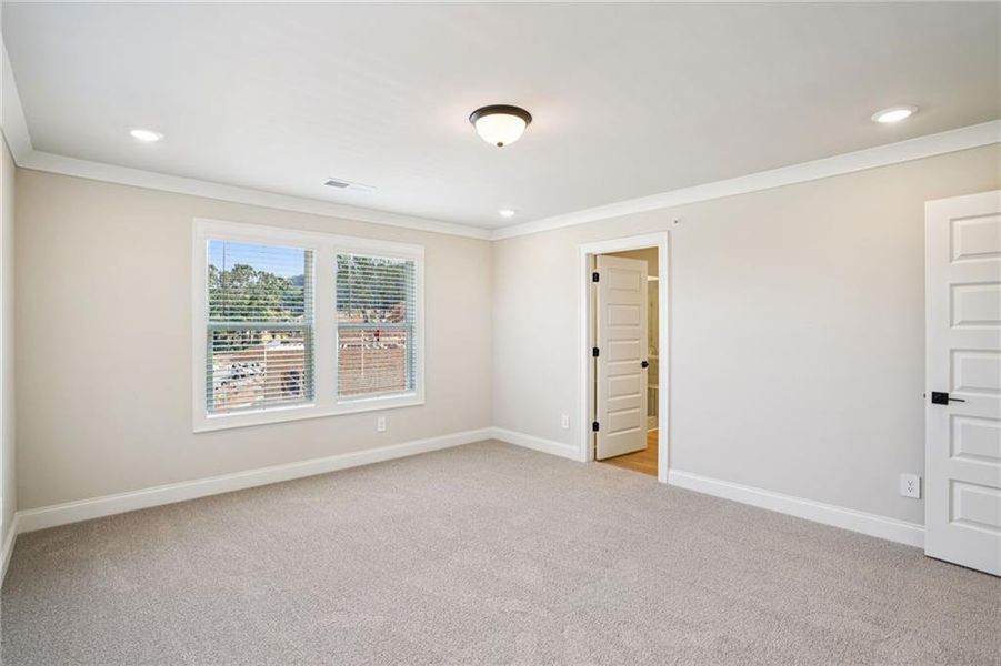 Spacious, unfurnished interior of a new home in Hemingway - Highland Series, Cumming (Image 31).