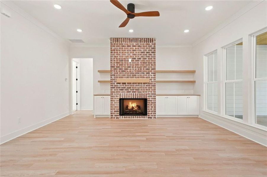 Spacious, unfurnished interior of a new home in , White (Image 33).