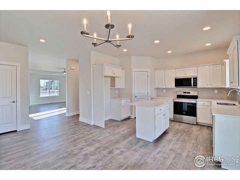 Furnished interior view inside a new home in , Evans (Image 11).