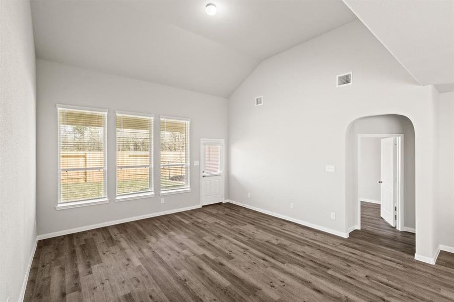 Photos are a representation of the floor plan. Options and interior selections will vary.