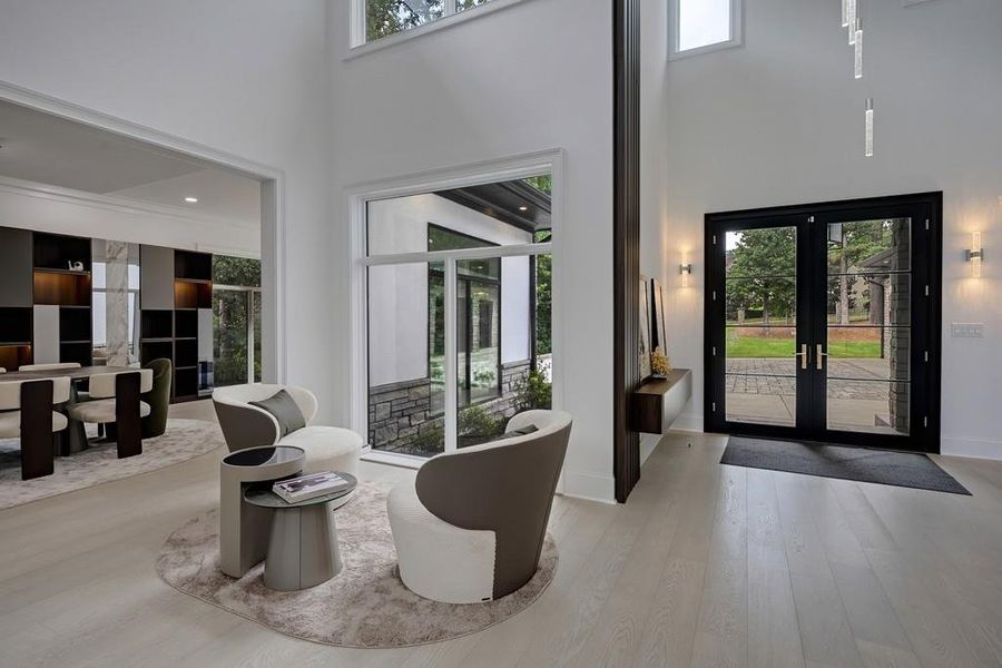 Furnished interior view inside a new home in , Brookhaven (Image 8).