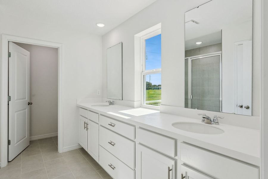 Furnished interior view inside a new home in Estes Reserve, Eustis (Image 17).
