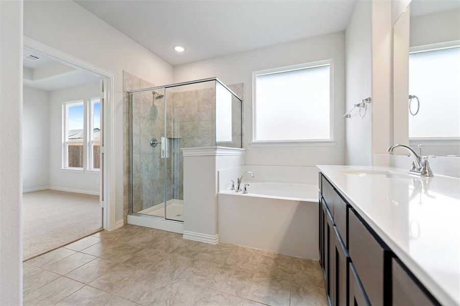 Furnished interior view inside a new home in Liberty Pointe, Gainesville (Image 6). Furnished interior view inside a new home in Liberty Pointe, Gainesville (Image 6).
