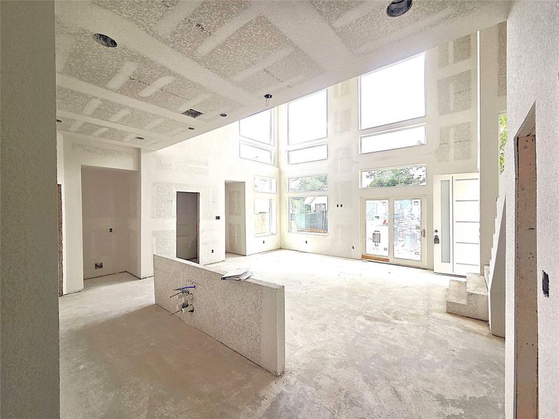 In-progress construction of a new home in , Houston, TX (Image 8).