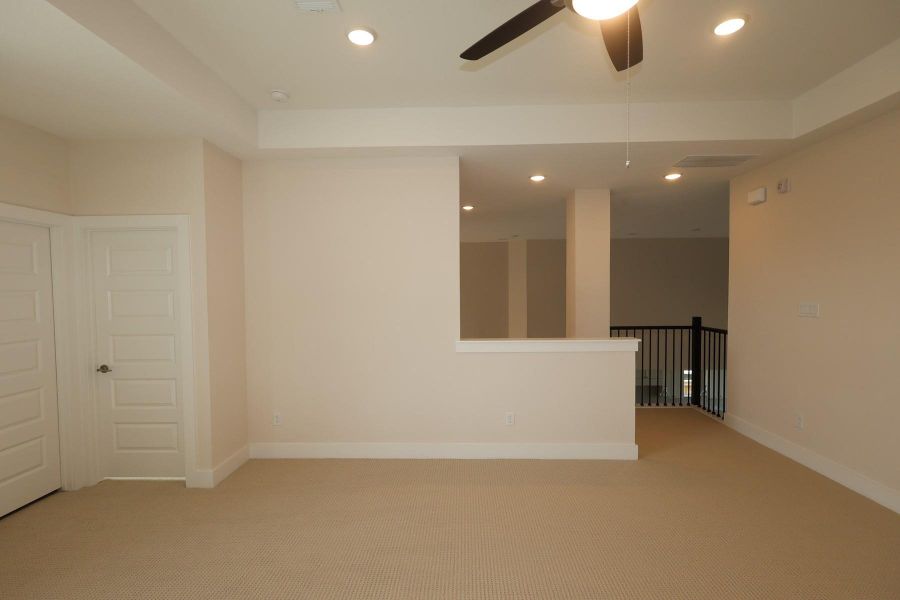 Spacious, unfurnished interior of a new home in Dunham Pointe, Cypress (Image 46).