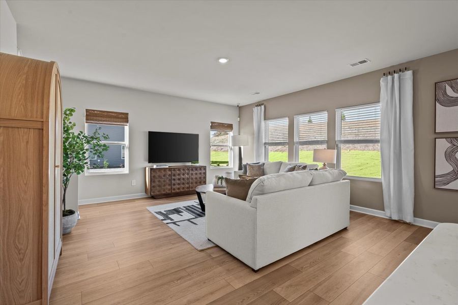 Furnished interior view inside a new home in Shiloh Valley, Piedmont (Image 8).