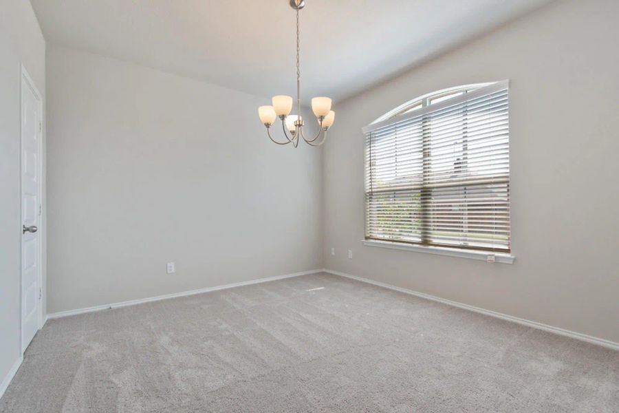 Dining Room | Concept 2870 at Chisholm Hills in Cleburne, TX by Landsea Homes