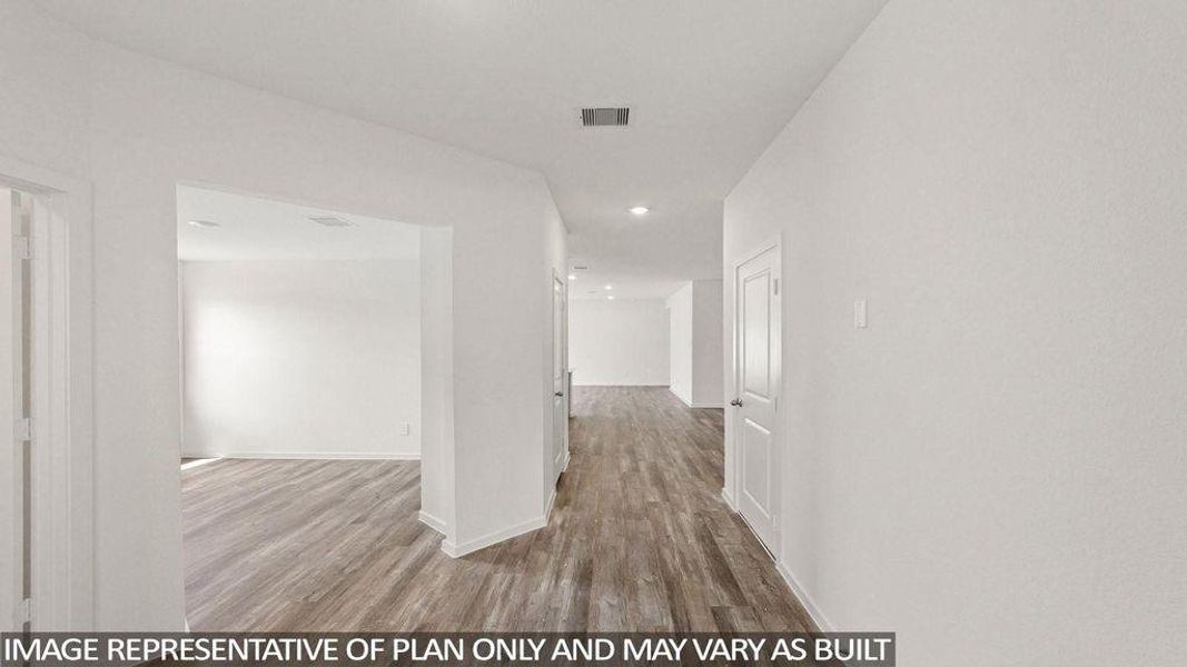 Spacious, unfurnished interior of a new home in New Waverly Station, New Waverly (Image 15).