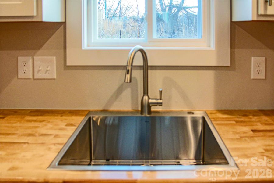 Close-up of interior finishes inside a home in , Asheville (Image 11).