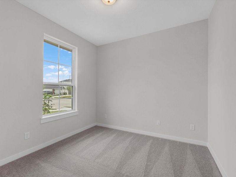 Spacious, unfurnished interior of a new home in Mason Woods, Cypress (Image 13).