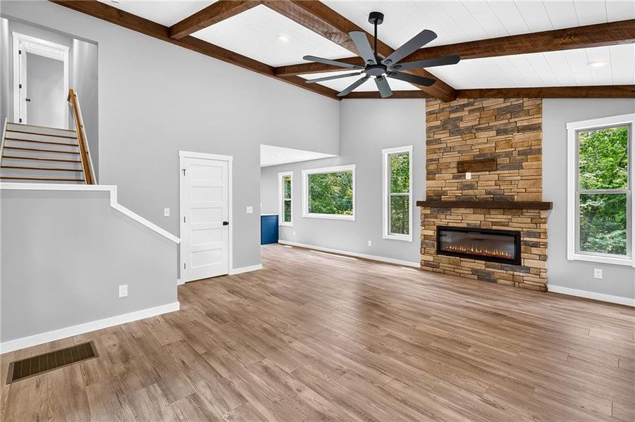Spacious, unfurnished interior of a new home in , Morganton (Image 16). Spacious, unfurnished interior of a new home in , Morganton (Image 16).