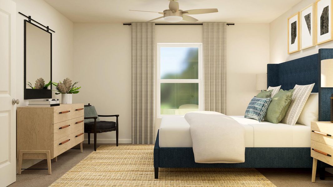 A room with a bed and a table. A room with a bed and a table.