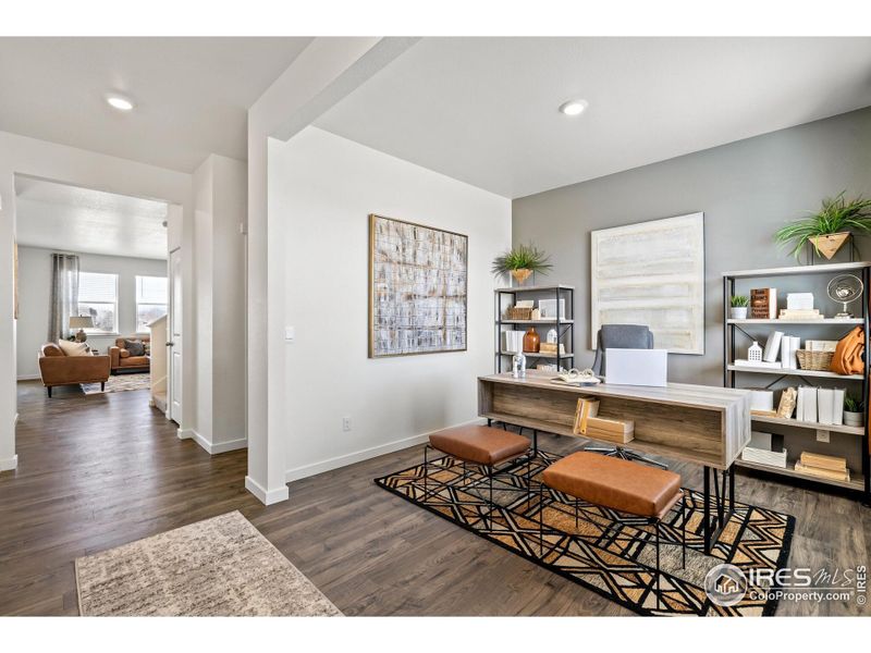 Furnished interior view inside a new home in Tailholt, Severance (Image 30). Furnished interior view inside a new home in Tailholt, Severance (Image 30).