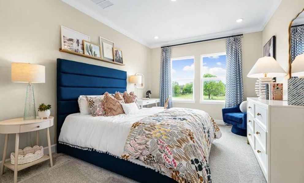 Furnished interior view inside a new home in Victoria Lakes, Odessa (Image 6). Furnished interior view inside a new home in Victoria Lakes, Odessa (Image 6).