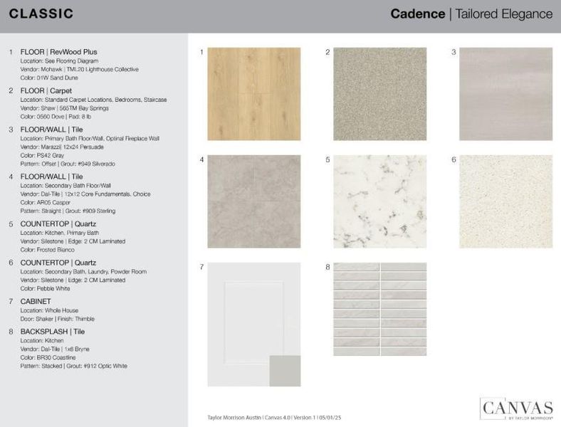 5137 Colombo View design selections! This home is currently under construction and selections are subject to change. 5137 Colombo View design selections! This home is currently under construction and selections are subject to change.