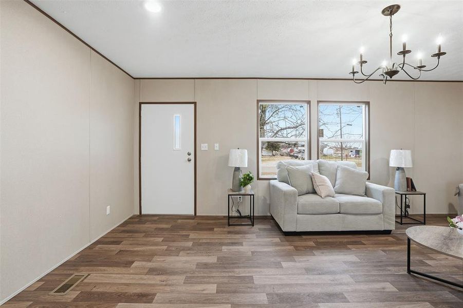 Furnished interior view inside a new home in , Grandview (Image 8).