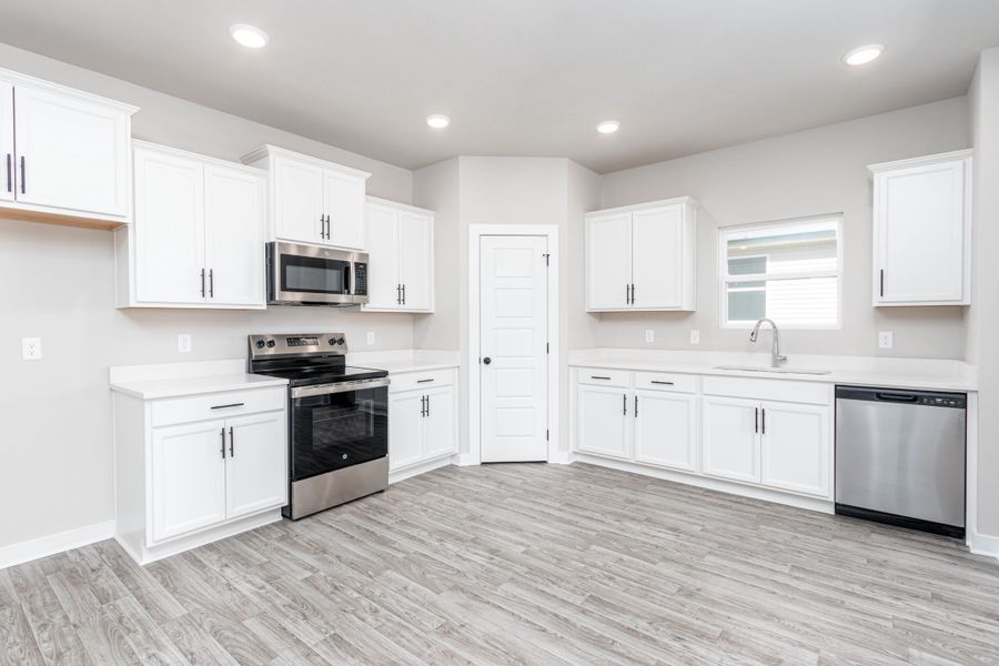 Representative furnished interior of a home built from the Linden by Nason Homes in Brady Estates, Murfreesboro (Image 2).