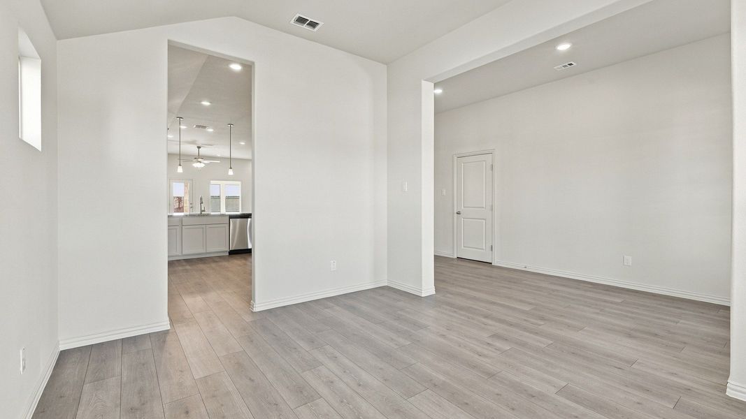 Furnished interior view inside a new home in The Oaks, Red Oak (Image 17).
