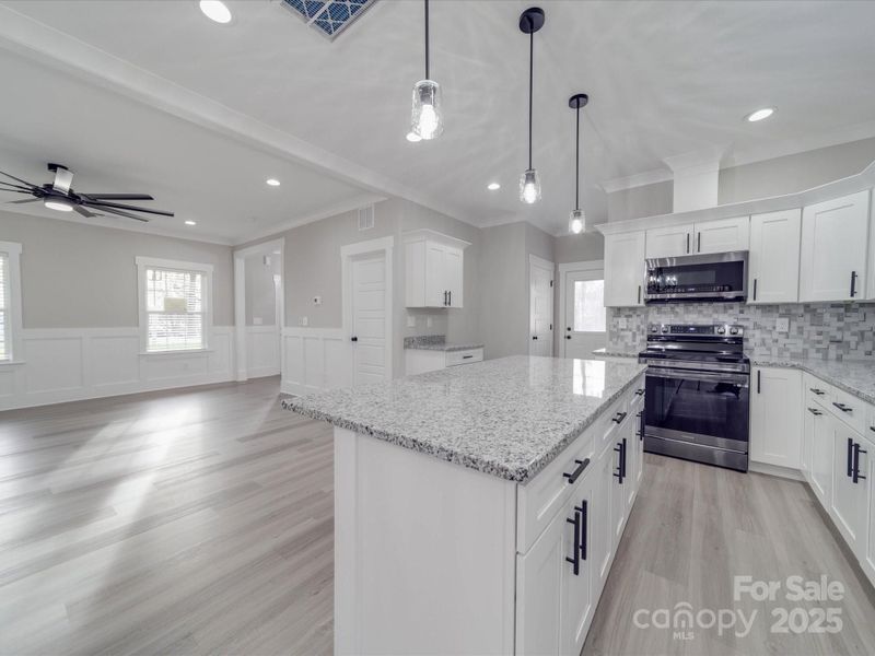 Furnished interior view inside a new home in , Charlotte (Image 7).