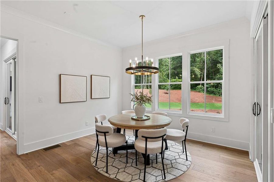 Furnished interior view inside a new home in , Canton (Image 12). Furnished interior view inside a new home in , Canton (Image 12).