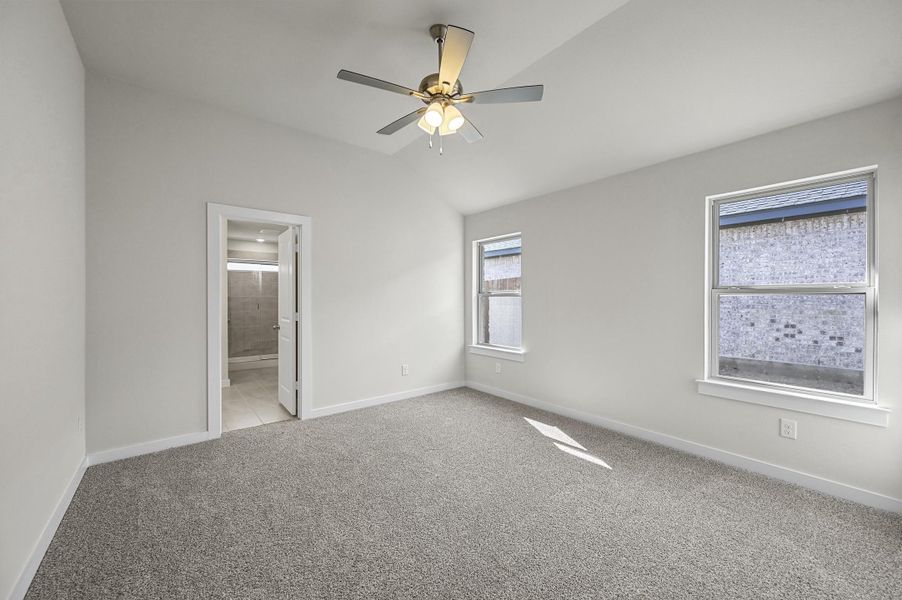 Representative unfurnished interior of a home built from the Cambria I by Cheldan Homes in Sunset Ridge, Keene (Image 65). Representative unfurnished interior of a home built from the Cambria I by Cheldan Homes in Sunset Ridge, Keene (Image 65).