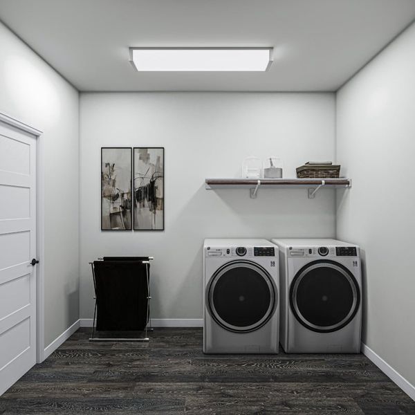 Representative furnished interior of a home built from the Rowan by Tri Pointe Homes in Arbor Collection At Park Central, Georgetown (Image 24).