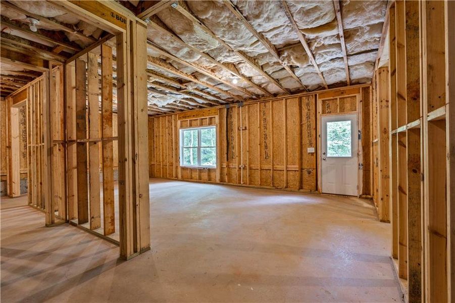 In-progress construction of a new home in The Estates at Hurricane Pointe, Douglasville, GA (Image 44). In-progress construction of a new home in The Estates at Hurricane Pointe, Douglasville, GA (Image 44).