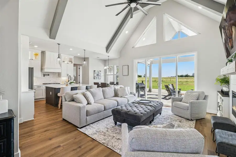 Furnished interior view inside a new home in , Leonard (Image 10).