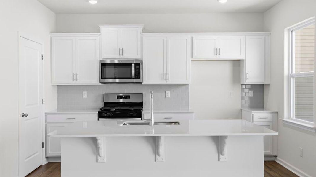 Furnished interior view inside a new home in Durbin Meadows Traditions, Fountain Inn (Image 9).